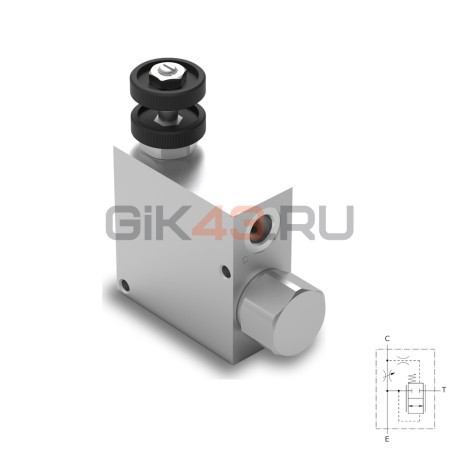 Регулятор расхода VPR/3/ET 34/V/AC