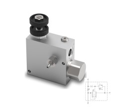 Регулятор расхода VPR/3/ET/VMP 38/V/02.TS Регулятор расхода VPR/3/ET/VMP 38/V/02.TS